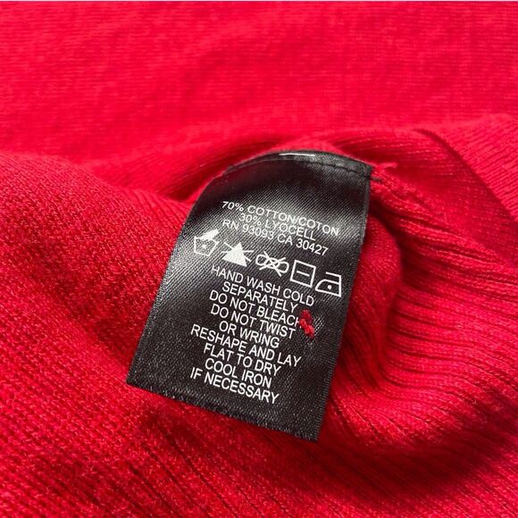 NIC+ZOE 4-Way Convertible Cardigan Red Size 1X - Picture 15 of 16